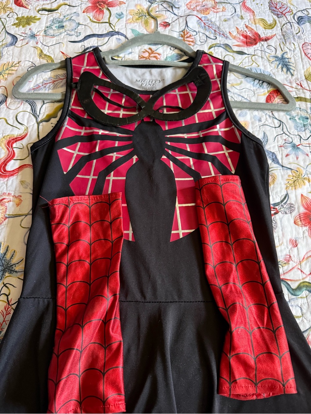 Marvel Spider-Gwen Skater Dress Costume w/ Mask & Arm Sleeves Women’s Medium - Picture 4 of 4
